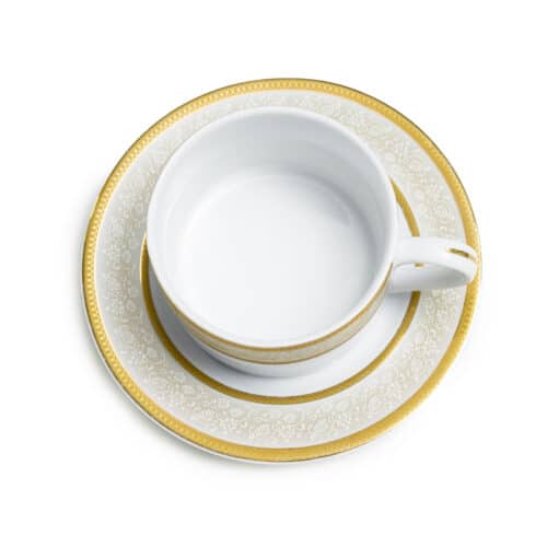 Exquisite-gold-coffee-cup-saucer-rental