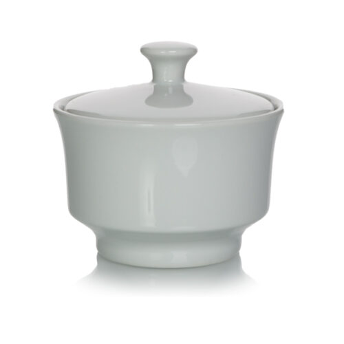 White Porcelain Sugar Bowl - 10 oz. - Catering, Coffee & Tea Service ...