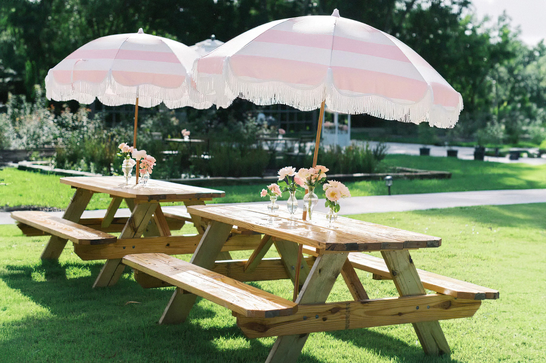 Picnic Style Table for Events in Miami