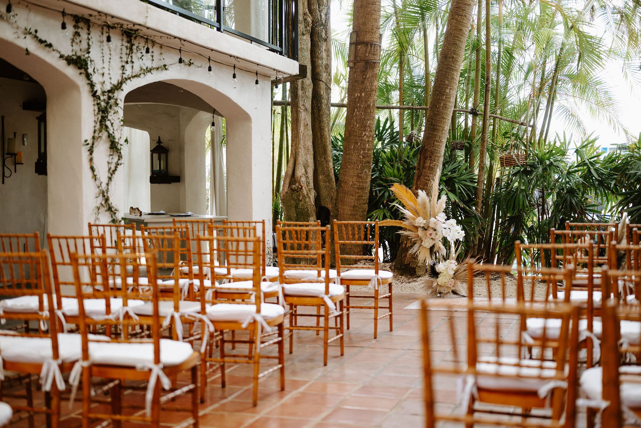 Ceremony chair rentals by Atlas Event Rental